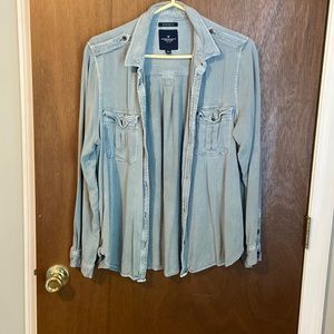 American Eagle Boyfriend Button Down
